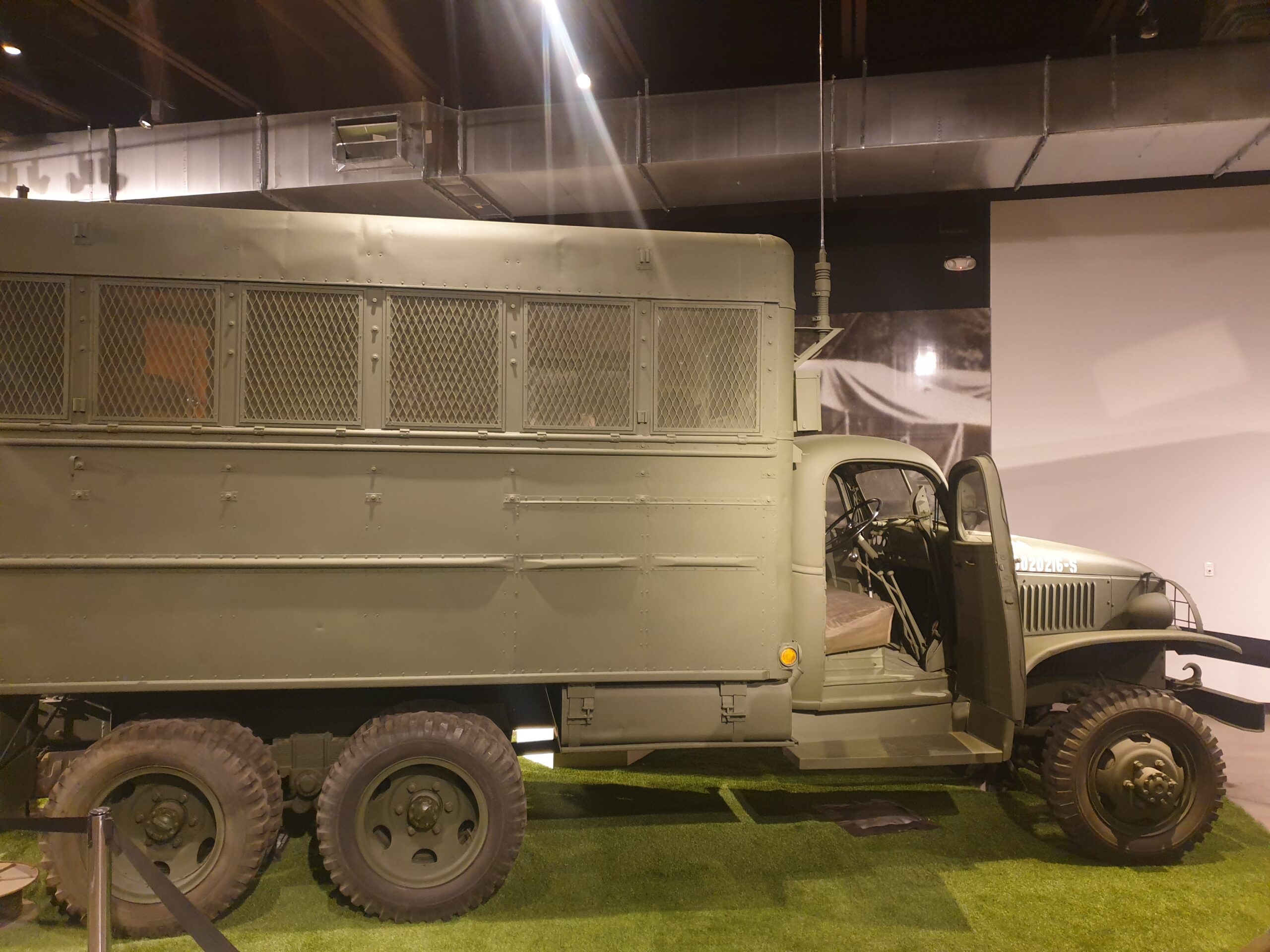 GMC CCKW 2.5 ton truck modified for GEN Patton's use